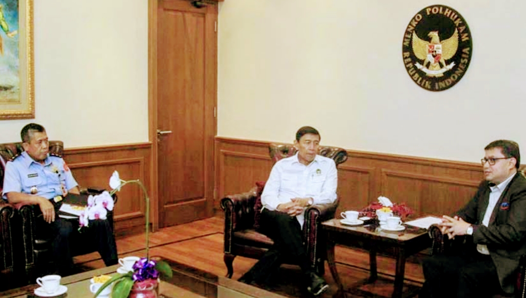 IMO-Indonesia Teken Pakta Integritas Bersama Menteri Koordinator Bidang Polhukam Wiranto