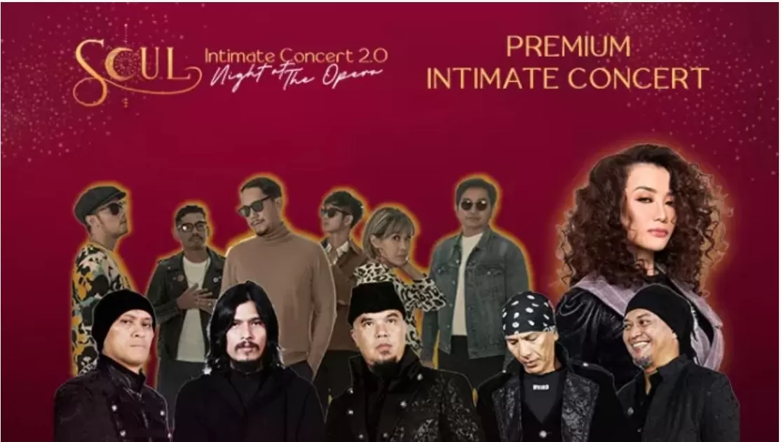 Dewa 19 Hipnotis Penonton di Soul Intimate Concert 2.0