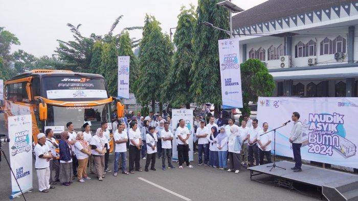 Sebanyak 1.226 Pemudik Dilepas Jasa Marga