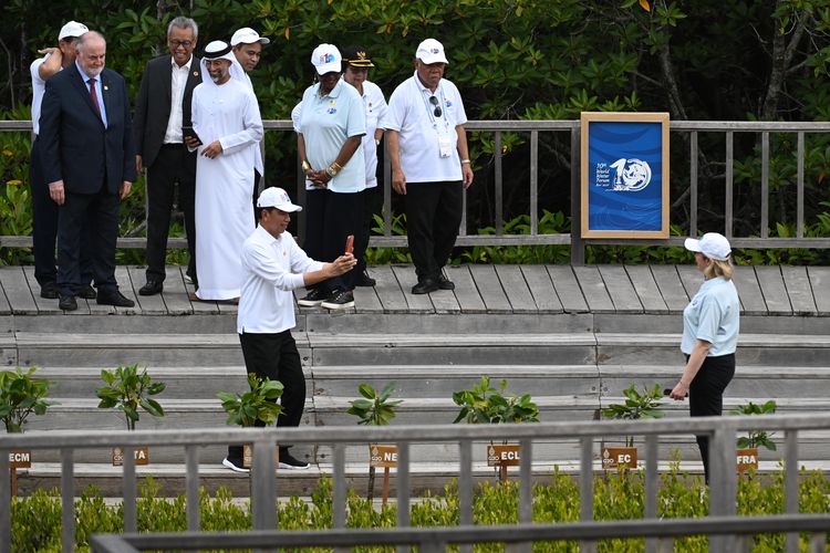 Istana Buka Suara Usai Jokowo Jadi Fotografer Dadakan di WWF Bali