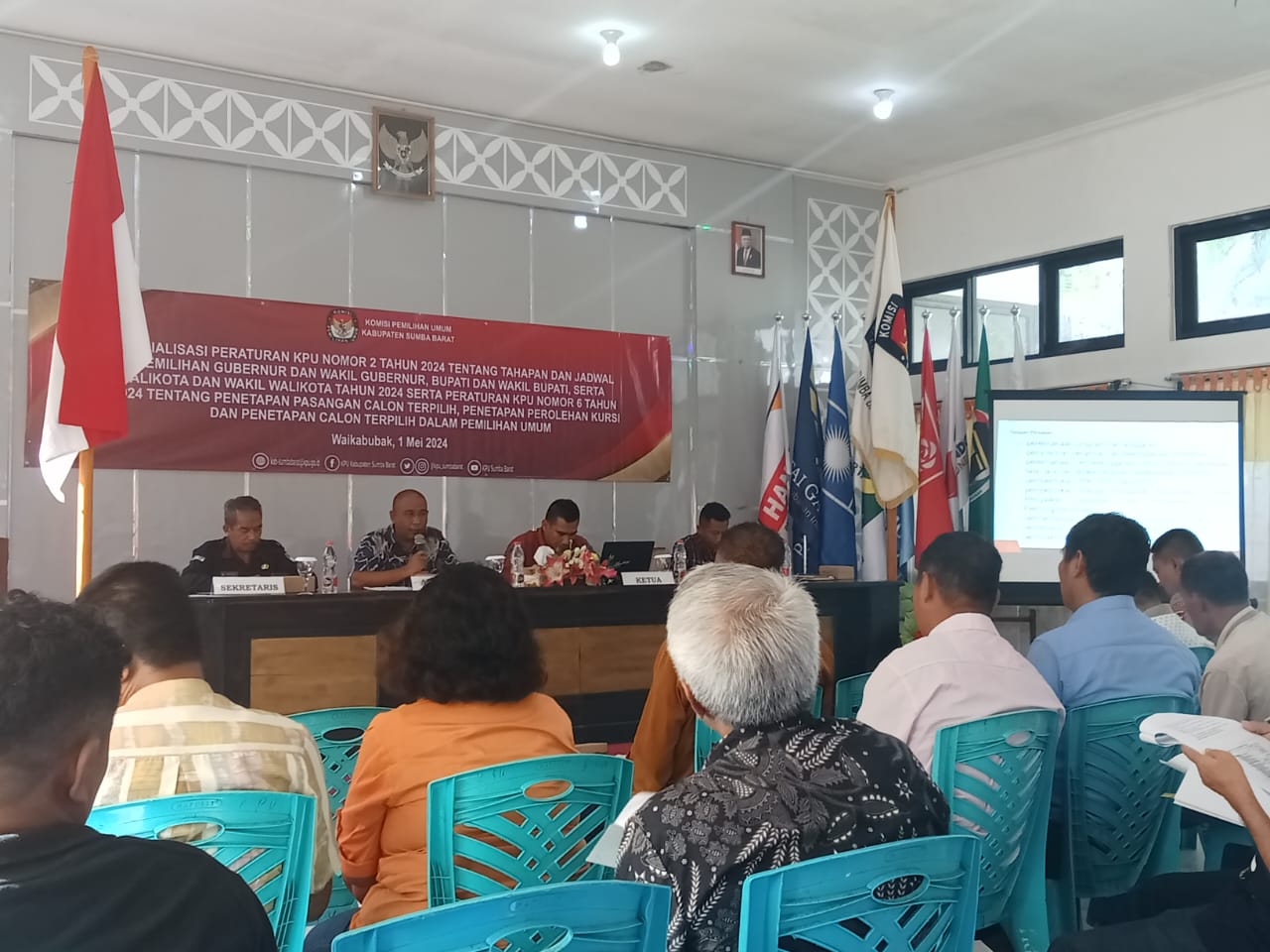 KPU Sumba Barat Gelar Sosialisasi PKPU Terbaru Jelang Pilkada 2024