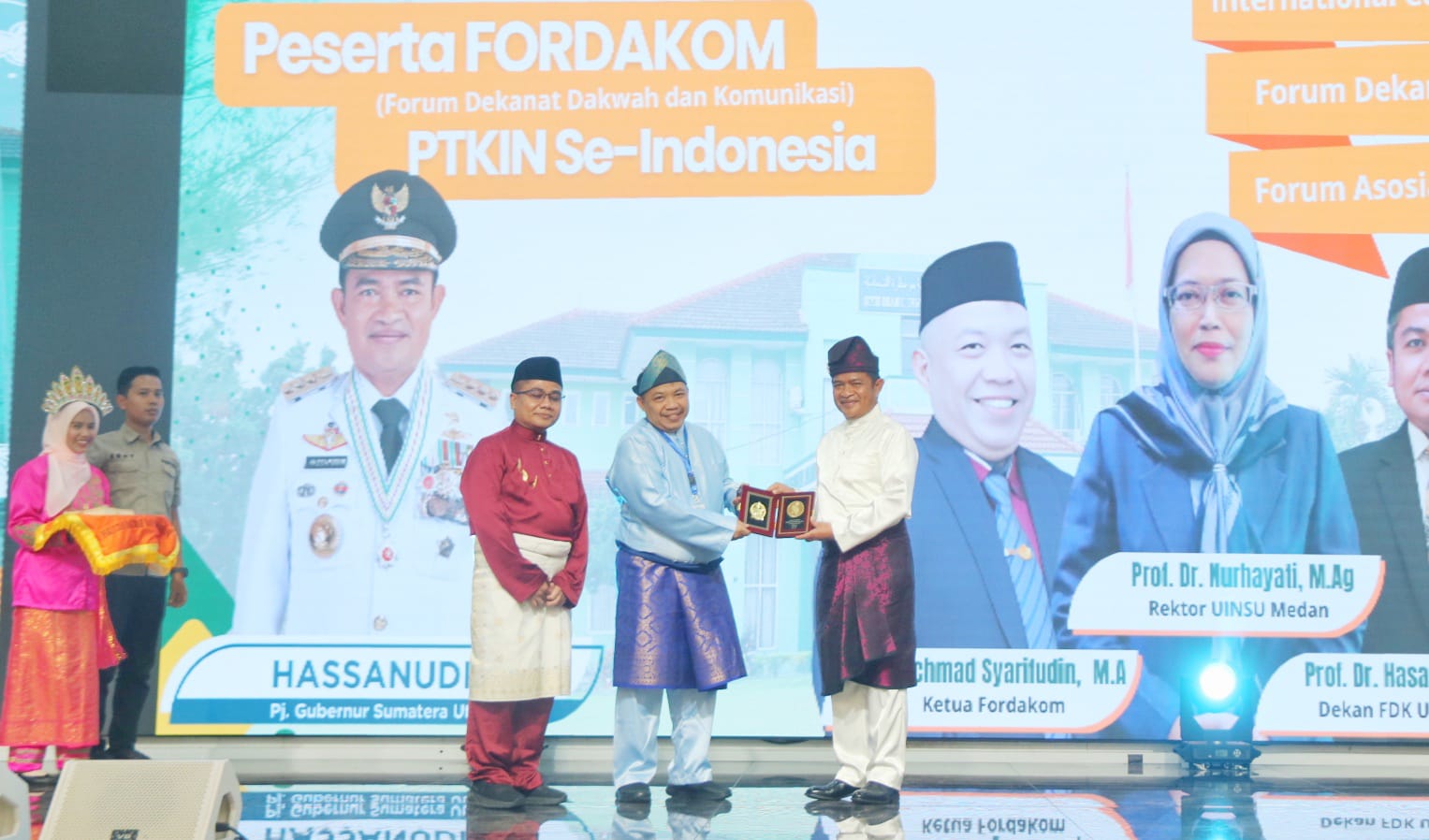 Buka Forum Dekanat Dakwah dan Komunikasi Se-Indonesia, Pj Gubernur Beberkan Keistimewaan Sumut