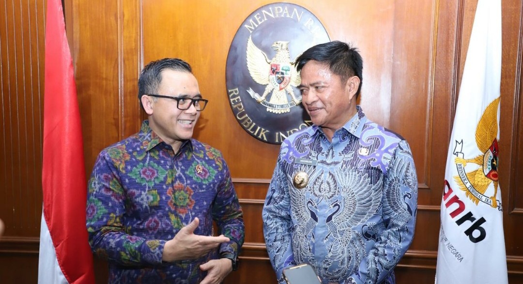 Pj Gubernur Sumut Diskusi dengan Menpan RB, Bahas Penguatan Reformasi Birokrasi