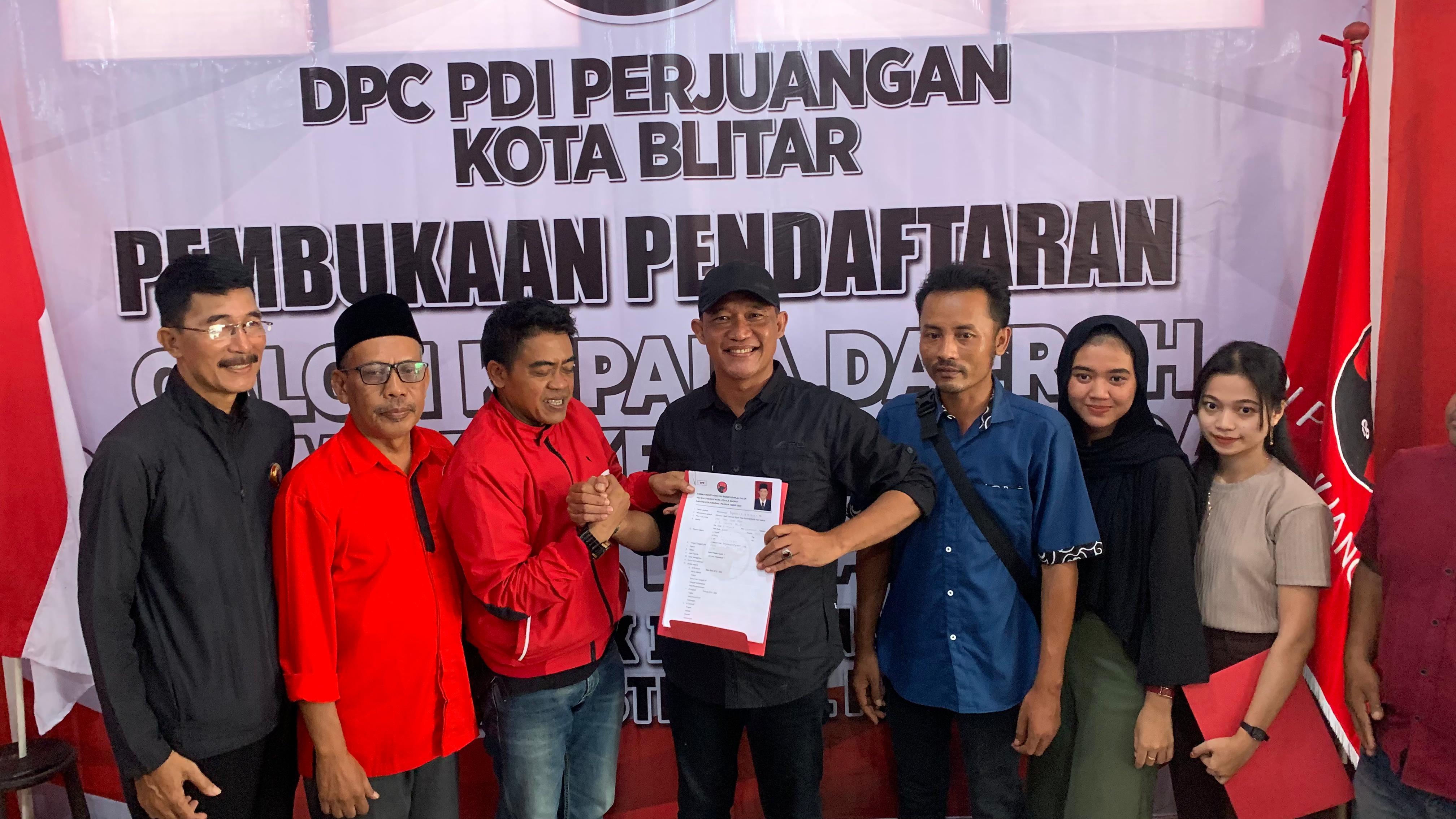 Mantan Aktivis 98 M Trijanto Maju Sebagai Bakal Calon Wali Kota Blitar, Berharap Direstui PDI Perjuangan