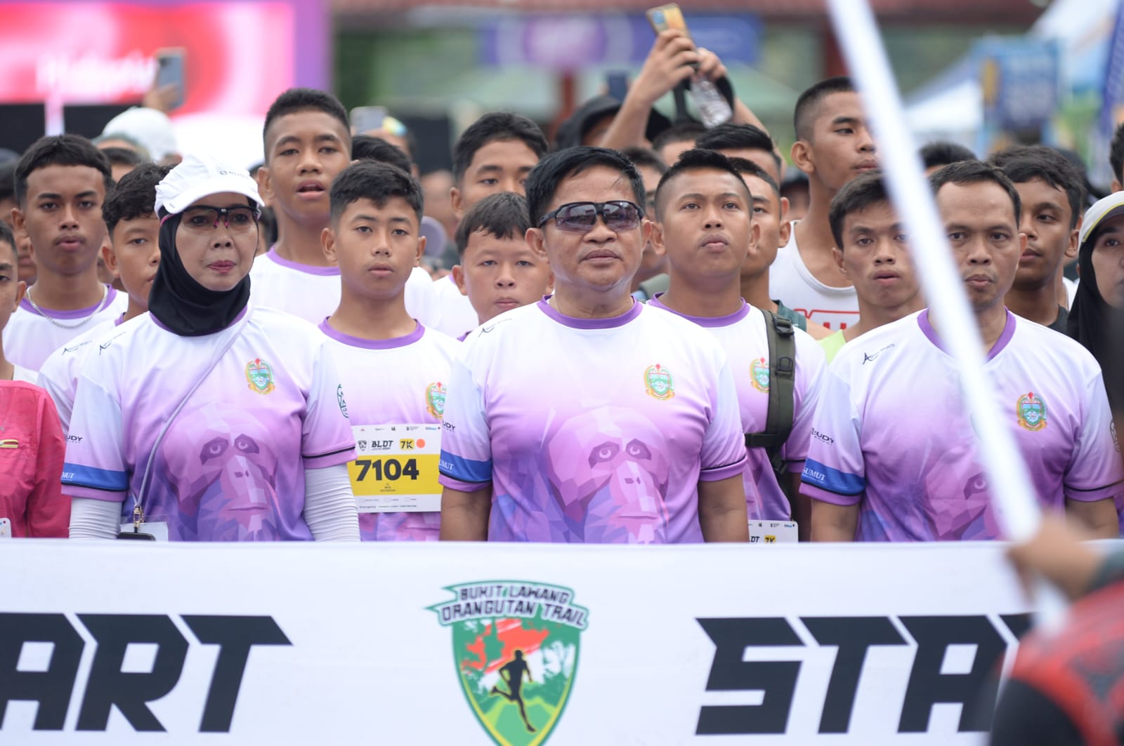 Semarakkan Wisata Olahraga, Pj Gubernur Sumut Lepas 425 Pelari di BLOT 2024