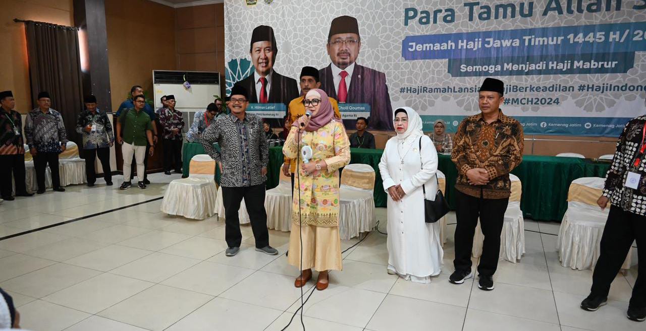 Ina Ammania Tegaskan Kesuksesan Ibadah Haji Bergantung pada Profesionalitas Petugas Haji