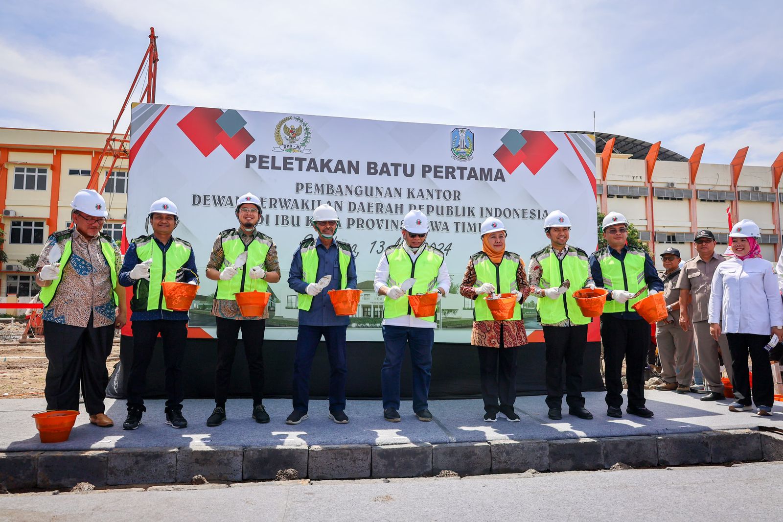 Pembangunan Kantor Perwakilan DPD RI Jatim, Terobosan Ketua DPD RI di Tengah Moratorium Menteri Keuangan