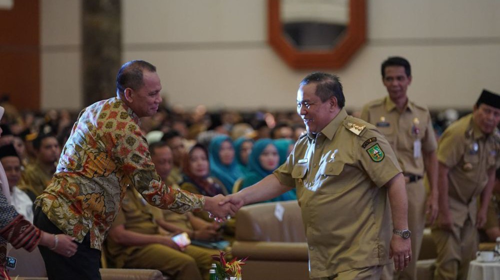 Gelar Rakor Bersama Pemerintahan Desa Se Riau, Pj Gubernur Riau Sampaikan Hal Ini