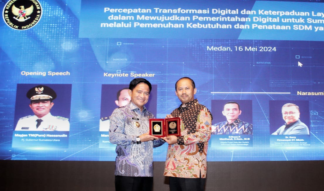 Indeks Daya Saing Digital Masuk 10 Besar Nasional, Sumut Lakukan Percepatan Tranformasi Digital Berbagai Sektor