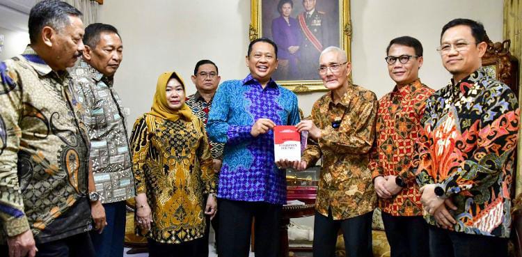 Ketua MPR RI Bamsoet Terima Aspirasi Terkait Kajian Mendalam Amandemen UUD 1945 Secara Menyeluruh