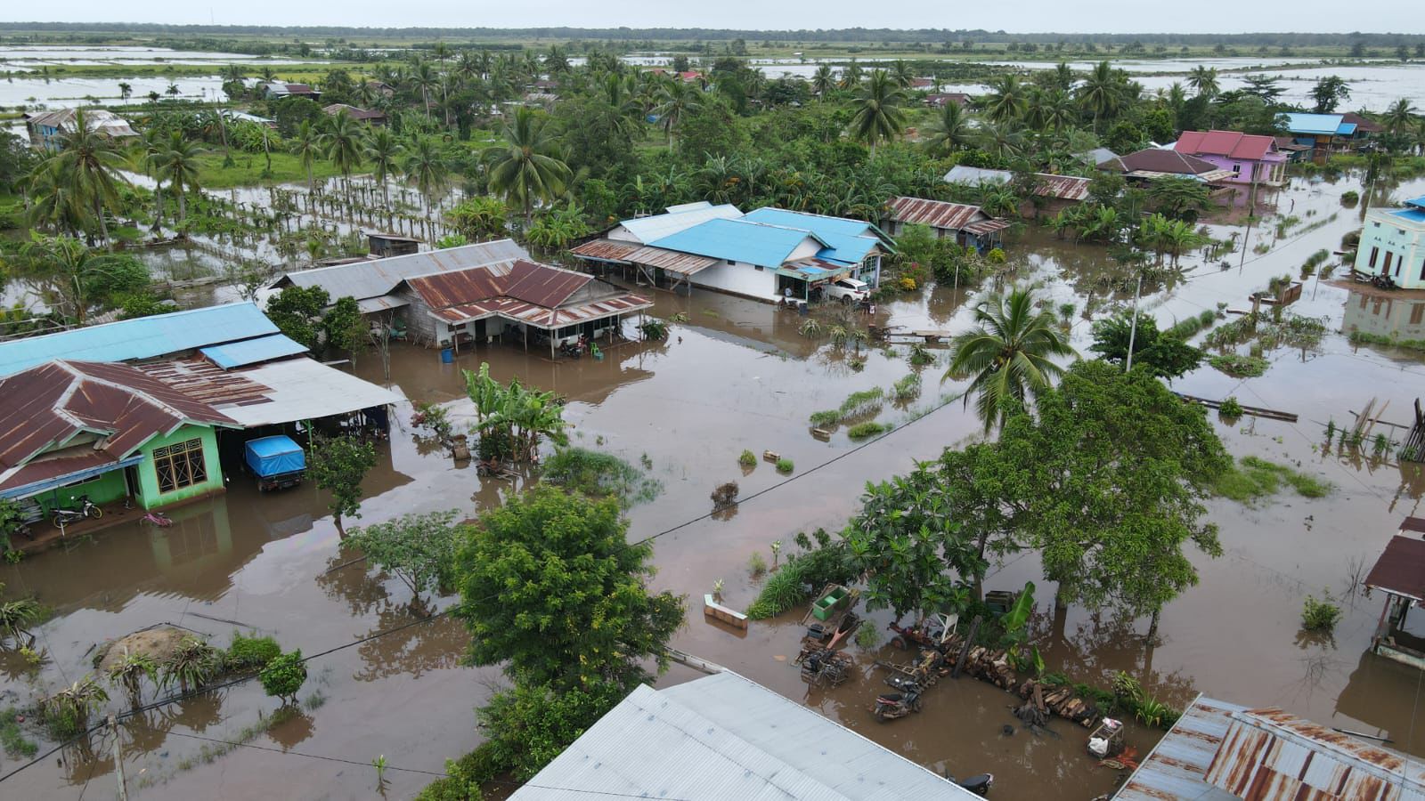 2.762 Warga Terdampak Banjir di Kabupaten Merauke Papua Selatan