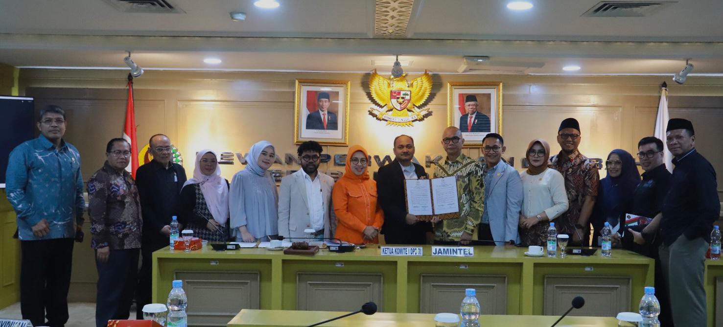 Komite I DPD RI Bahas Upaya Penegakan Hukum dan Konflik Di Daerah dengan Kejagung RI