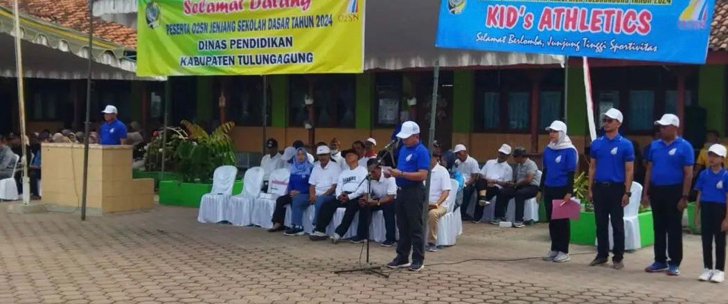 O2SN 2024 Kabupaten Tulungagung Lombakan Enam Cabang Olahraga
