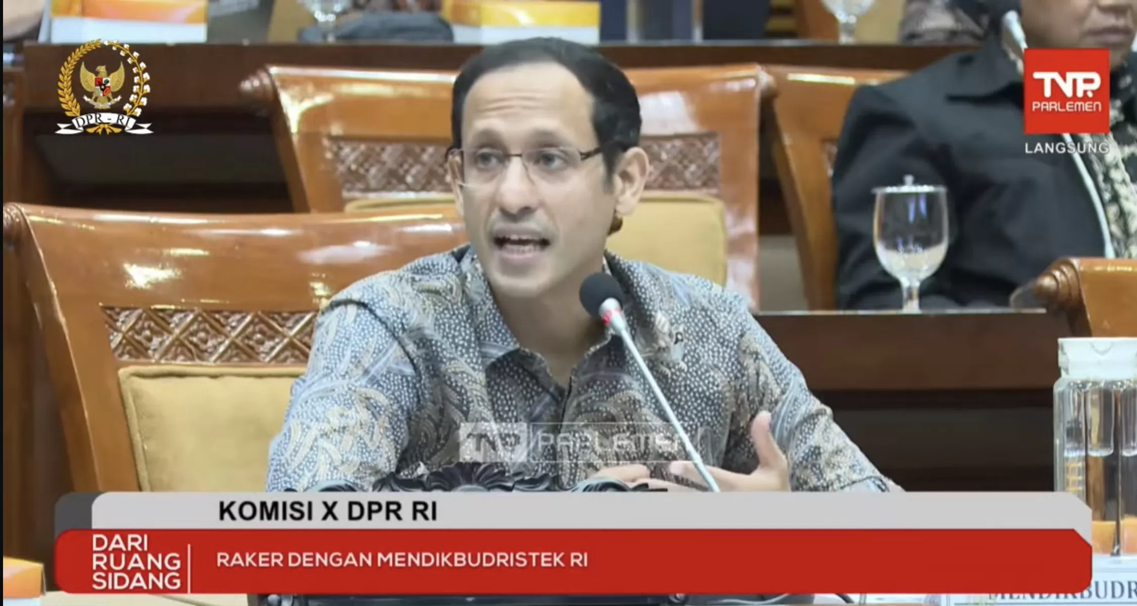 Ditengah Polemik UKT, Menteri Nadiem Dicecar Soal Alokasi Anggaran Pendidikan Rp665 Triliun