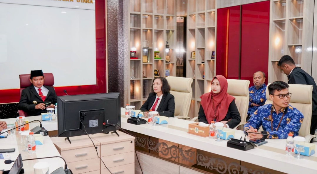 Rakor Bersama Kemendagri, Pj Gubernur Sumut Sampaikan Pemprov Terus Bekerja Kendalikan Inflasi