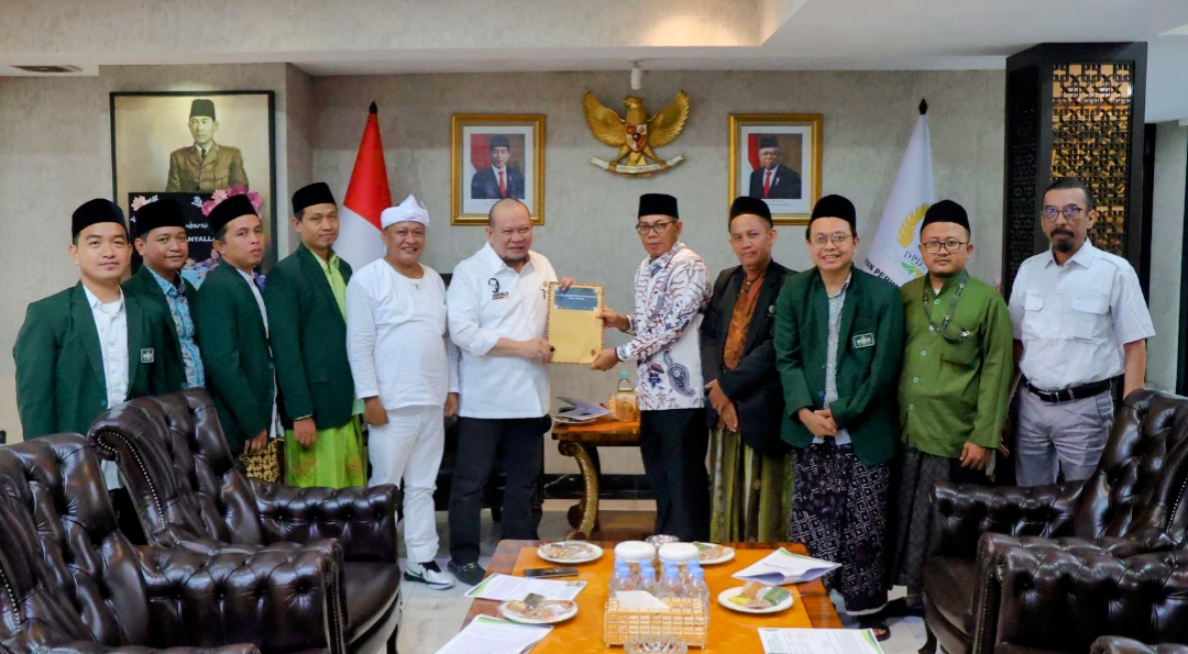 Temui Ketua DPD RI, LBM PWNU Jabar Sampaikan Rekomendasi Bathsul Masail Kubro III Terkait UU DKJ
