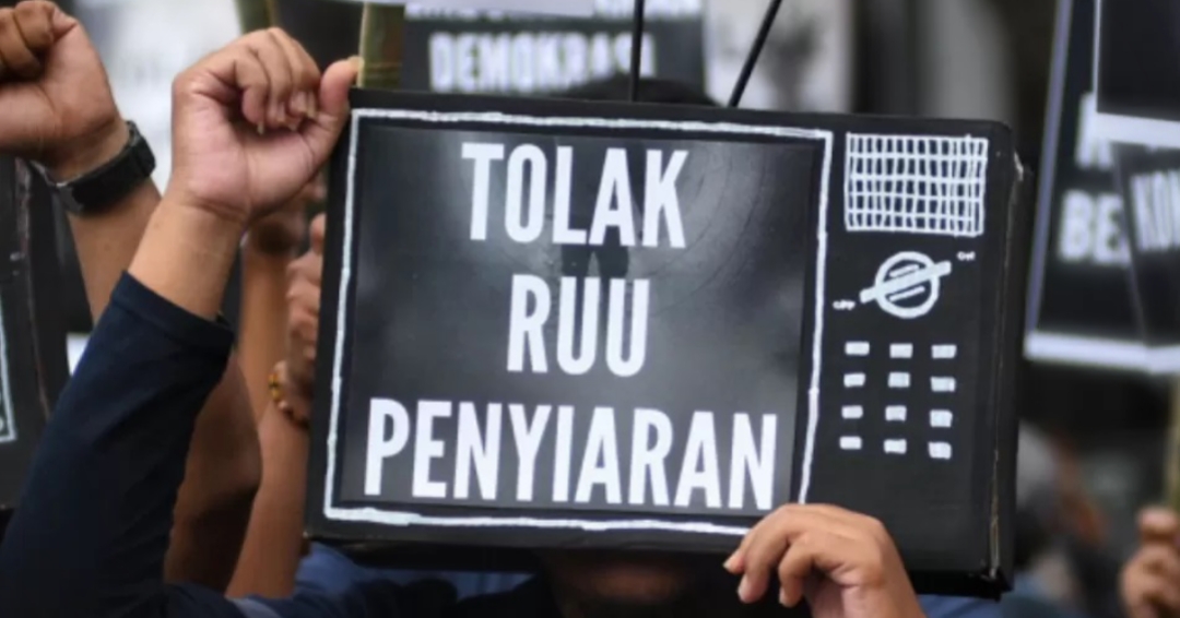 Gruduk Gedung Parlemen, Organisasi Pers Minta Dilibatkan dalam Perumusan RUU Penyiaran