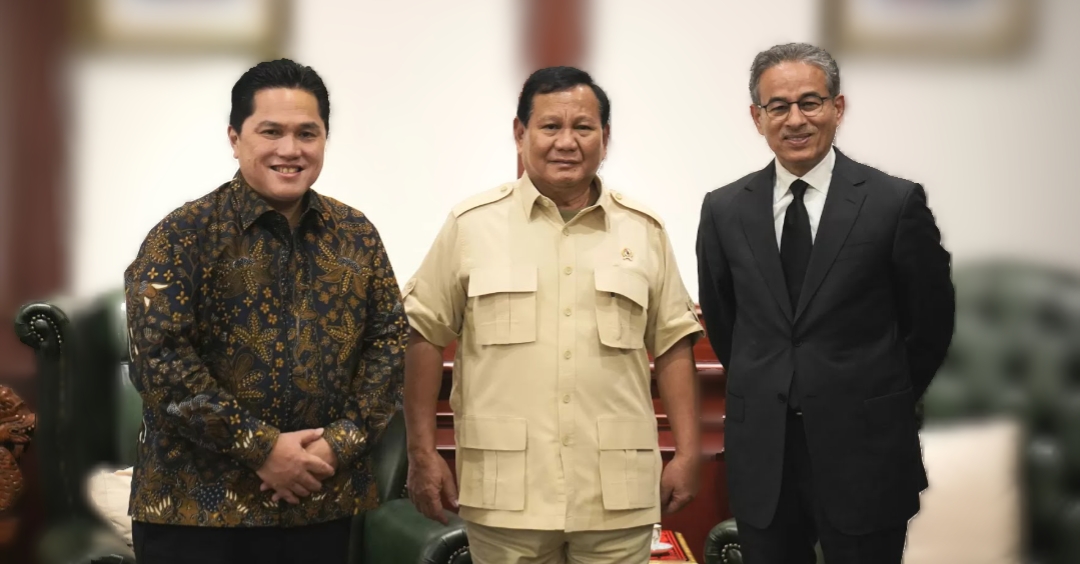 Mohamed Ali Rashed Alabbar Pemilik Burj Khalifa Diajak Erick Thohir Bertemu Prabowo