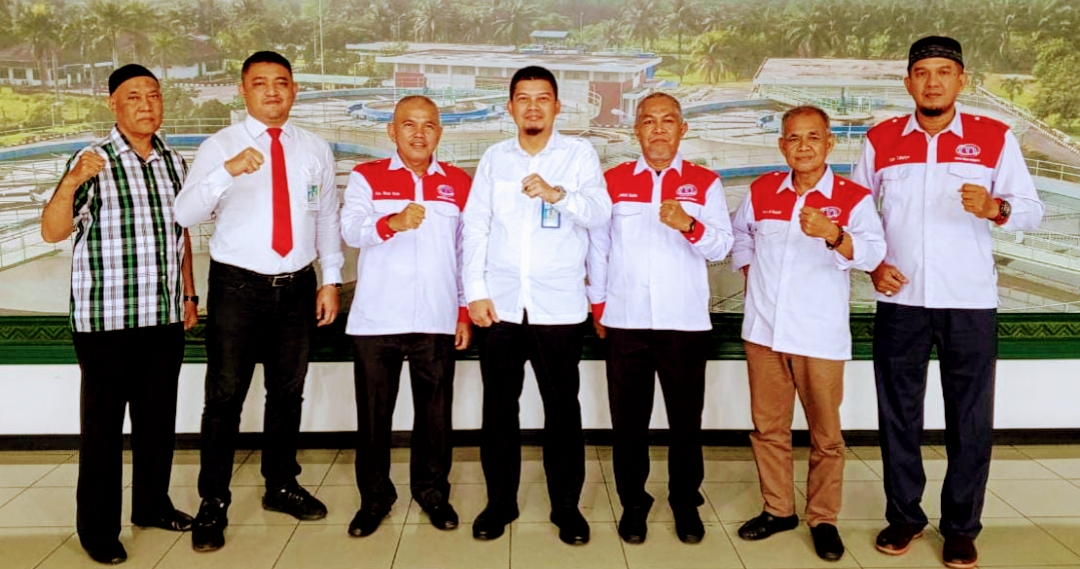 Plh. Dirut Perumda Tirtanadi Ewin Putra Ajak DPW IMO Sumut Sosialisasikan Visi dan Misinya
