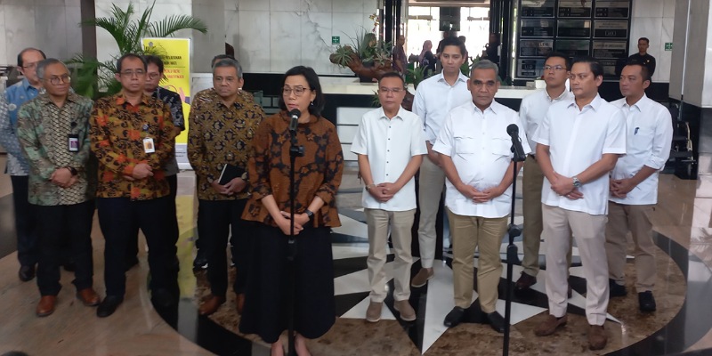 Tim Gugus Tugas Sinkronisasi Pemerintahan Prabowo-Gibran, Sambangi Kantor Kemenkeu