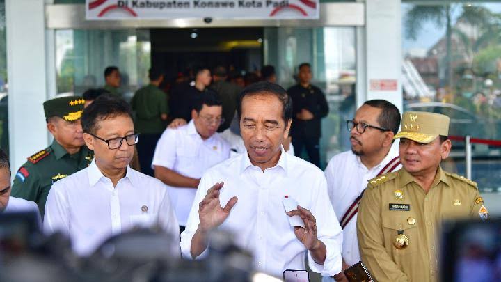 Jokowi Sebut Bantuan Beras Ringankan Beban Masyarakat