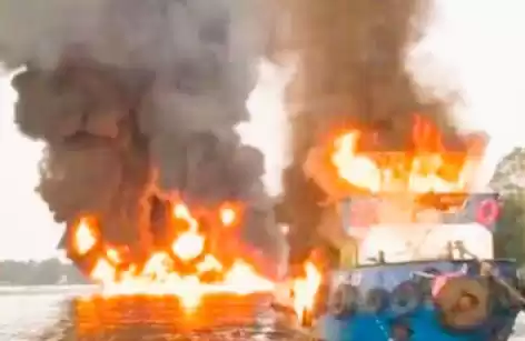 Tugboat Terbakar, Tiga ABK Alami Luka Bakar Parah