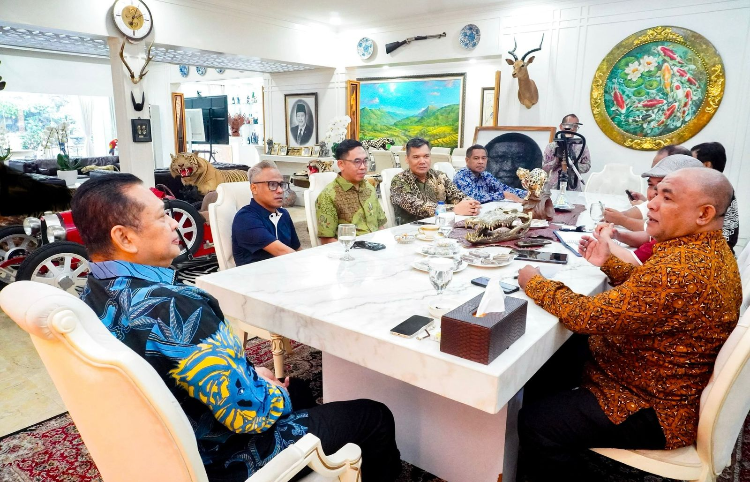 Terima Pengurus Majelis Nasional KAHMI, Ketua MPR RI Bamsoet Ingatkan Pentingnya Pemerataan Pembangunan