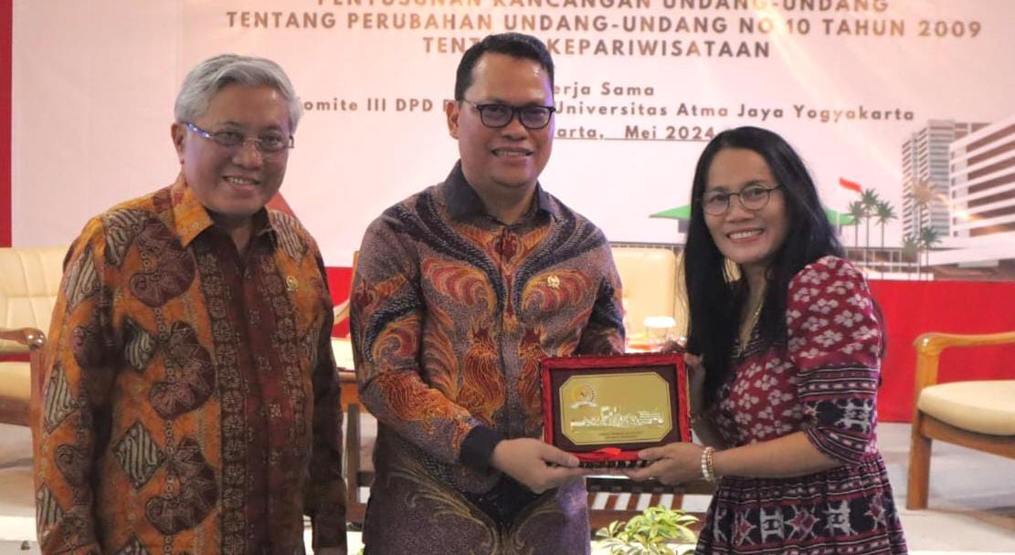 Komite III DPD RI Melakukan Uji Sahih Perubahan UU Kepariwisataan