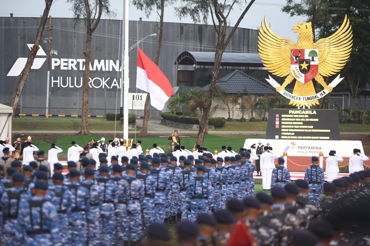 Simbol Kedaulatan Energi, Presiden Jokowi Peringati Hari Lahir Pancasila di Blok Rokan