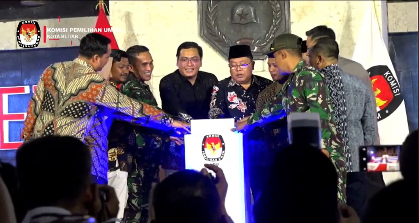 Komisi Pemilihan Umum Perkenalkan Si Gembira Sebagai Maskot Pilkada Kota Blitar 2024