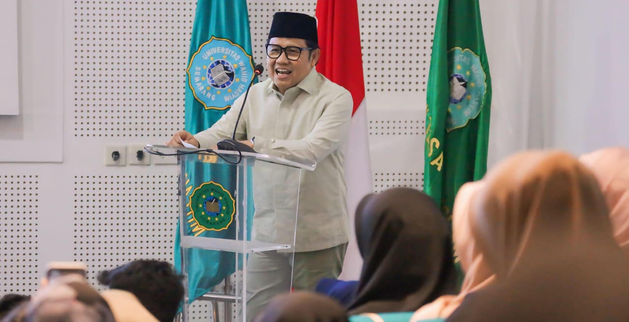 Pesan Gus Imin kepada Mahasiswa Unwahas: Harus Ikut Berkiprah Warnai Kehidupan Bernegara