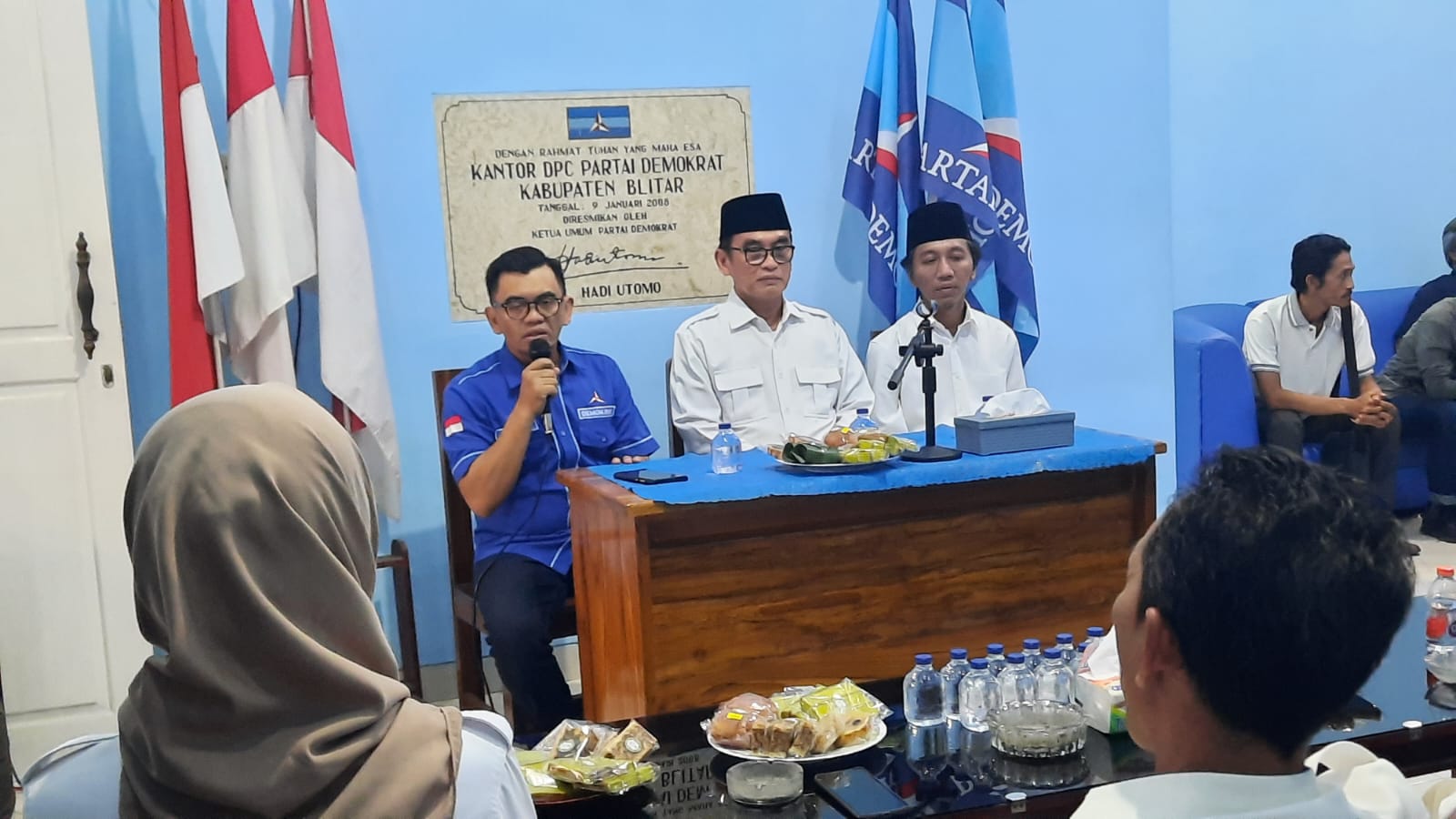 Tjutjuk Sunario Jalankan Amanat Pimpinan Partai Gerindra Optimistis Menang Pil Bupati Blitar