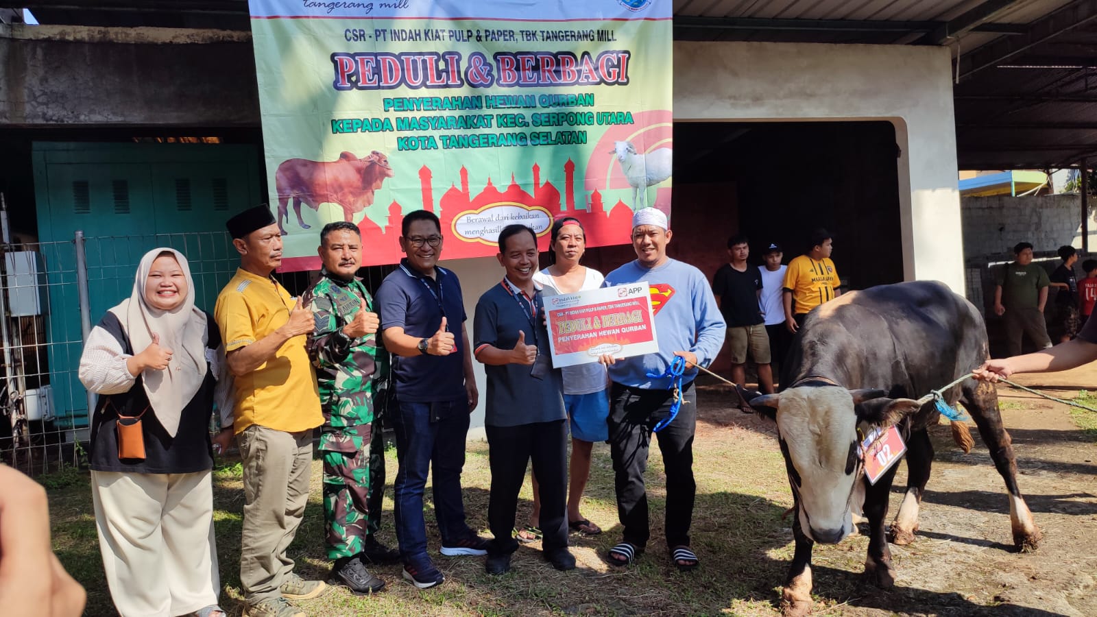 Idul Adha 2024, IKPP Tangerang Bagikan Sapi dan Kambing kepada Masyarakat Sekitar