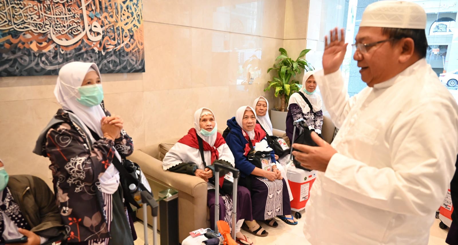 Timwas Haji Cek Fasilitas Hotel Transit Jemaah di Madinah