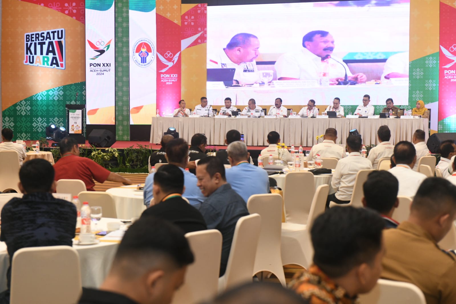 Di Hadapan Perwakilan Provinsi se-Indonesia, PB PON Sumut Pastikan Kesiapan Pelaksanaan PON XXI