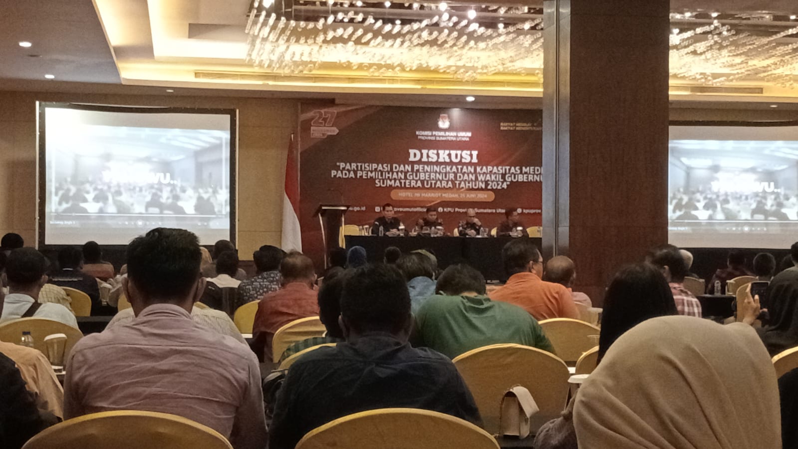 KPU Sumut Optimis, Tingkat Pemilih di Pilgubsu 2024 Capai 80 Persen
