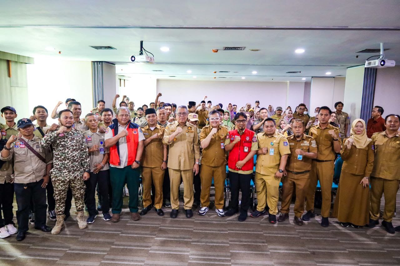 Benyamin Tekankan Peran Tagana dalam Cegah Bencana Sosial di Tangsel