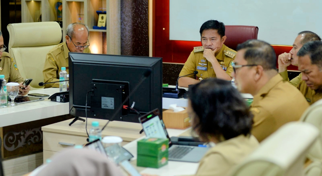 Pj Gubernur Sumut Rakor Bersama Kementerian Bahas Pengendalian Inflasi Daerah