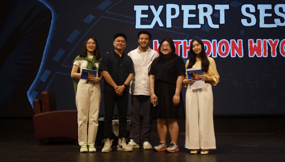 Mahasiswa Fikom Universitas Ciputra Bikin Festival Film Undang Dion Wiyoko