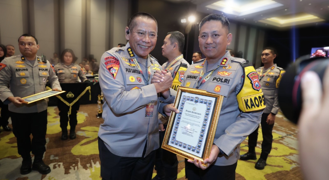 Polres Blitar Kota Raih 2 Penghargaan Sekaligus Dari Polda Jatim Atas Capaian Kinerja