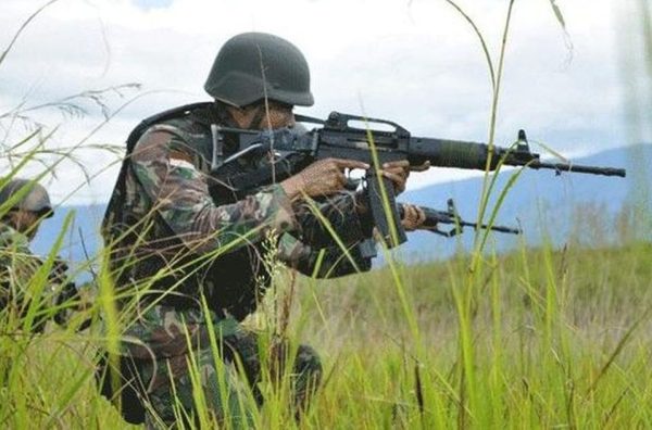 Batalyon Infanteri 133/Yudah Sakti Kontak Senjata dengan OPM Sorong Raya