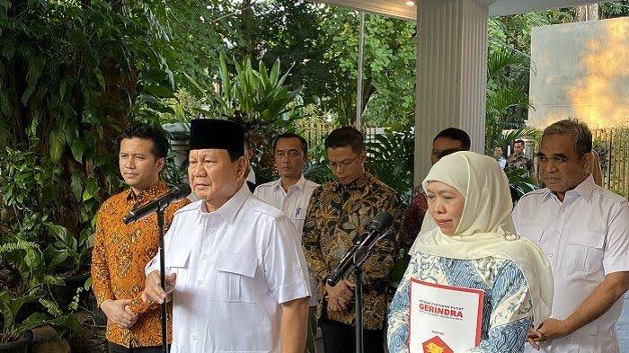 Menhan Prabowo Sambut Usulan Khofifah Tampung 1.000 Korban Gaza di Pesantren Jatim