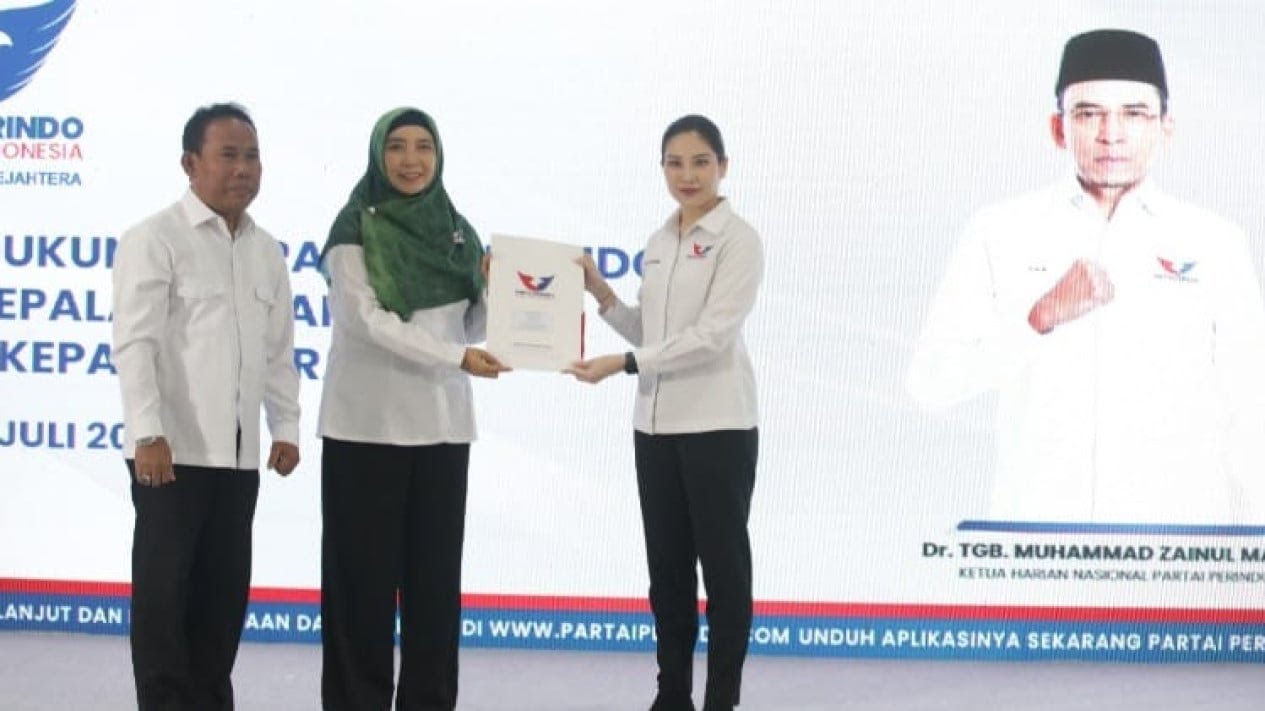 Sitti Rohmi Djalillah dan Musyafirin Dapat Dukungan Perindo