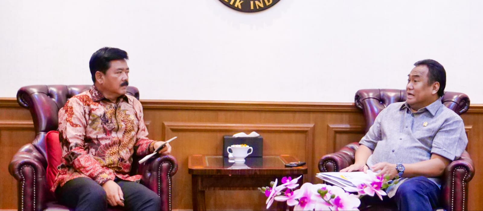 Gobel Bertemu Menko Polhukam Bahas Gelar Pahlawan Nasional untuk HB Jassin