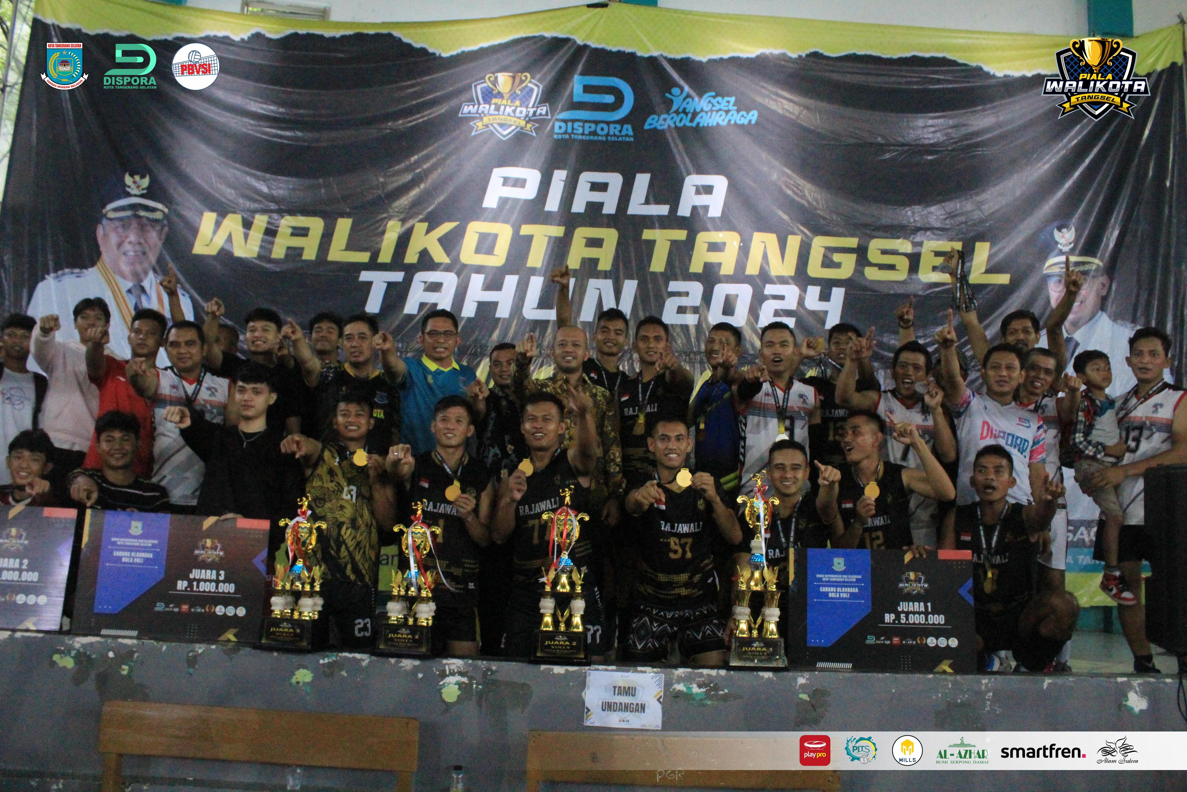 Kelurahan Pakulonan Berhasil Raih Juara Voli pada Piala Walikota Tangsel 2024