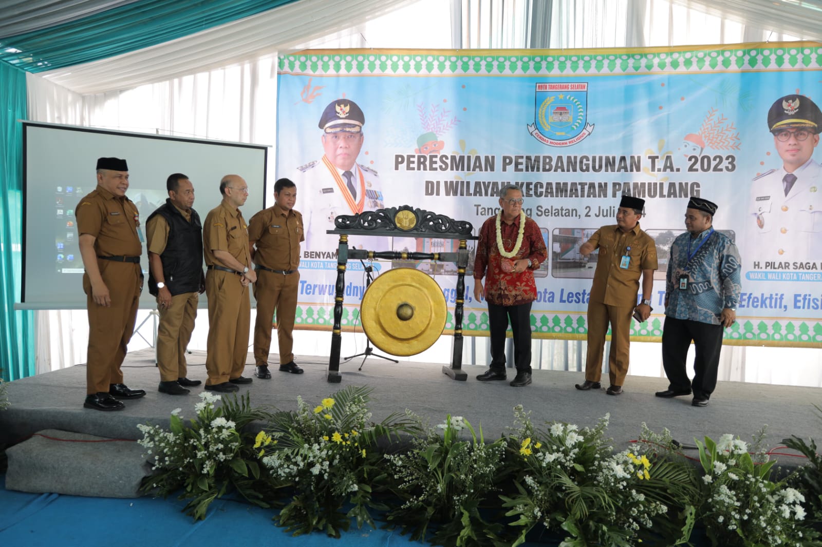 Pemkot Tangsel Resmikan Gedung Baru SDN Pamulang Barat