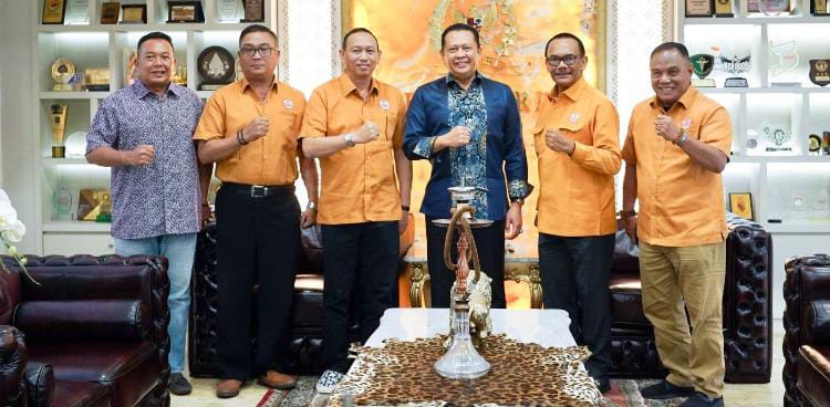 Terima Pengurus KONI DKI Jakarta, Ketua MPR RI Bamsoet Dorong Peningkatan Kesejahteraan Atlet