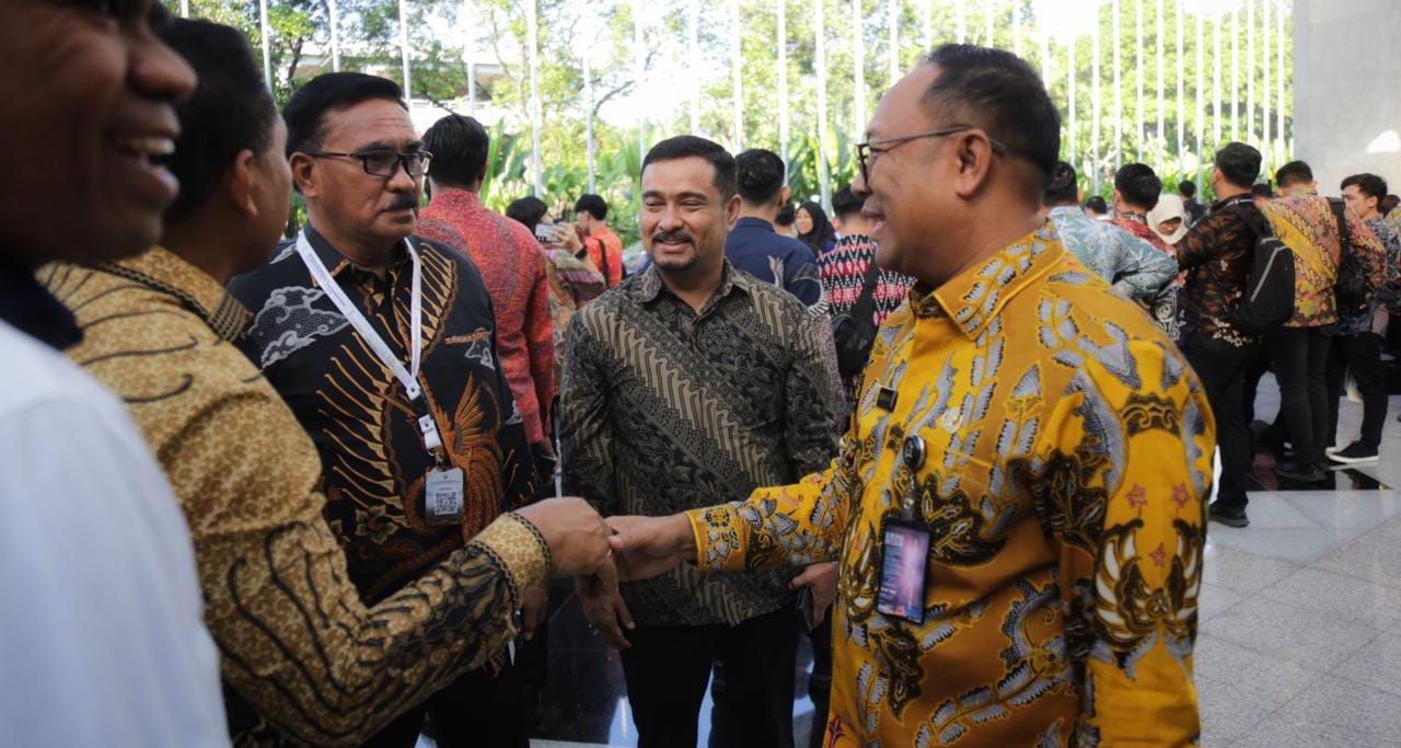 Hadiri Penyampaian Laporan BPK RI, Sekjen DPD RI Optimis Peroleh WTP Ke-18