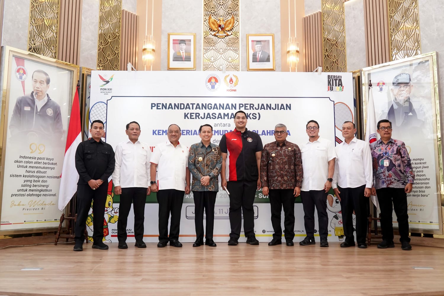 Menpora Apresiasi Kerja Cepat, Tepat dan Teliti Pj Gubernur Sumut Agus Fatoni Persiapan PON XXI