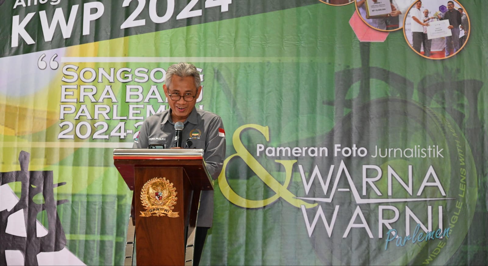 Anugerah Jurnalistik dan Pameran Foto KWP Momentum ‘Flashback’ Sekaligus Sambut DPR Baru